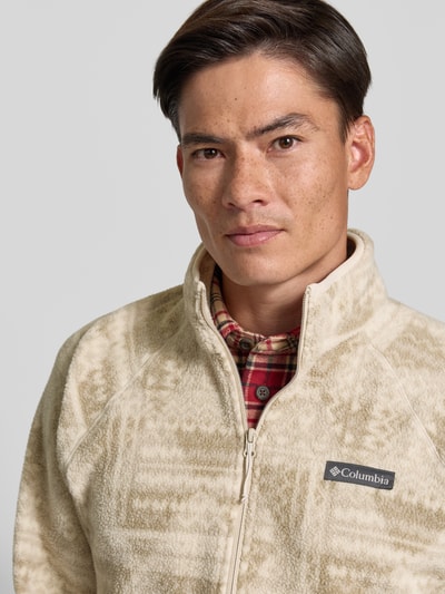 Columbia Fleecepullover mit Label-Details Modell 'Timber Crest™' Stein 3