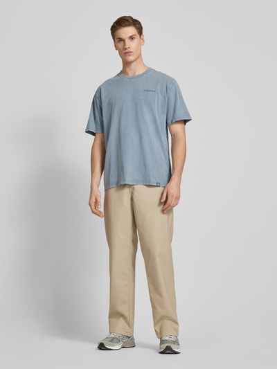 Dickies T-shirt met labelstitching, model 'PLENTYWOOD' Petrol - 1