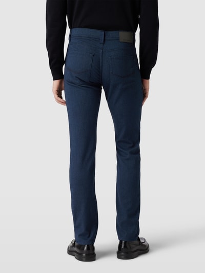 Pierre Cardin Tapered fit stoffen broek in gemêleerde look Blauw - 5