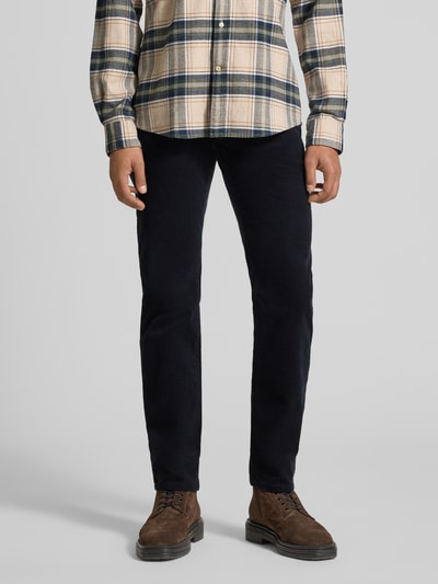 Christian Berg Men Corduroy broek met 5-pocketmodel Marineblauw - 4