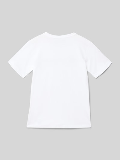 Champion T-Shirt aus reiner Baumwolle Weiss 3