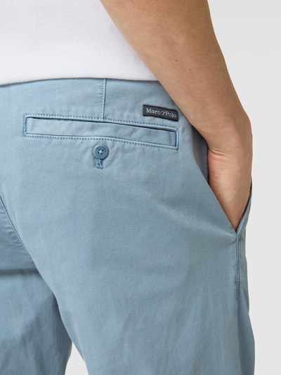 Marc O'Polo Regular Fit Chino mit Label-Patch Blau 3