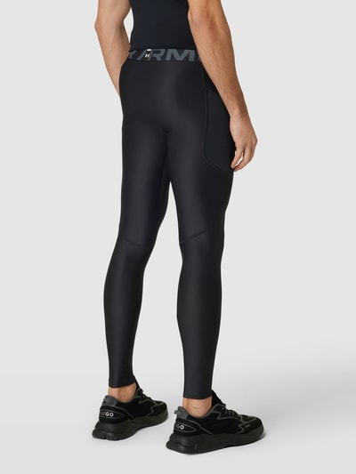 Under Armour Legginsy sportowe ze szwami inside out model ‘Armour’ Czarny 5