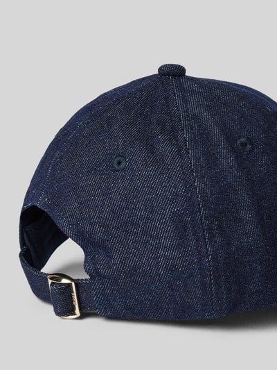 BOSS Basecap aus reiner Baumwolle Modell 'ARI-D-FL' Jeansblau 3