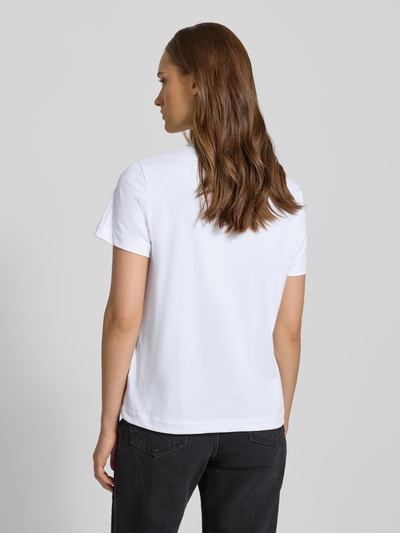 Calvin Klein Jeans T-shirt met labelprint in een set van 2 stuks Lichtgrijs - 5