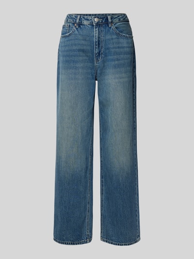 Vero Moda Wide fit jeans met hoge taille, model 'TOKEY' Blauw - 2