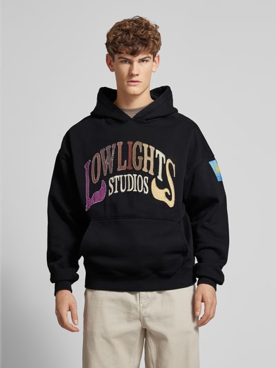 Low Lights Studios Hoodie mit Label-Detail Black 4