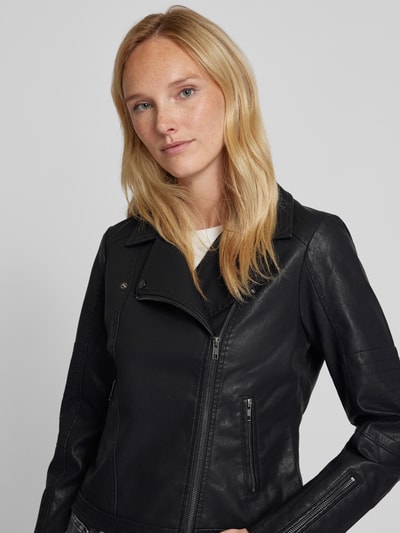 Soyaconcept Jacke mit Reißverschluss Modell 'GUNILLA' Black 3