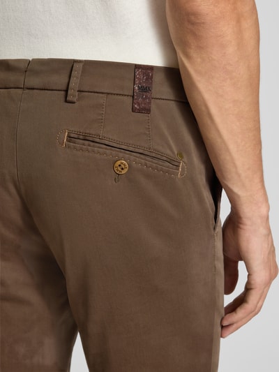 Mmx Chino mit Gesäßtaschen Modell 'Lupus' Mittelgrau 3