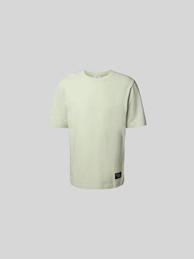 MAISON KITSUNÉ Regular Fit T-Shirt aus reiner Baumwolle Mint 2