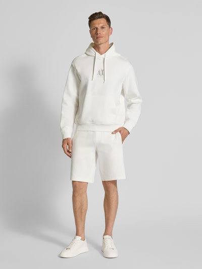 ARMANI EXCHANGE Sweatshorts met elastische band Wit - 1