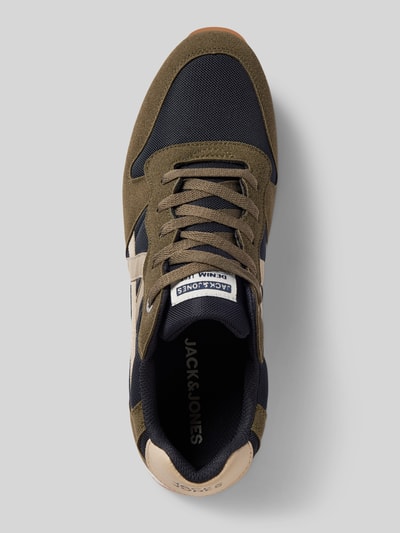 Jack & Jones Sneaker mit Schnürverschluss Modell 'STANZA' Oliv 3