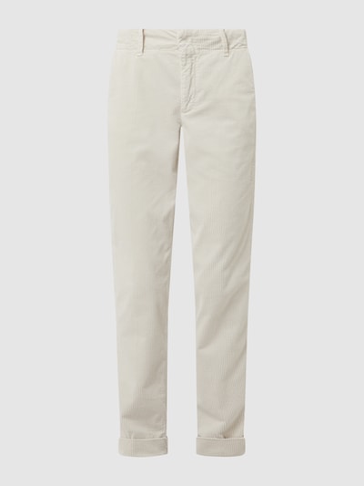 Oui Chino aus Cord  Ecru 2