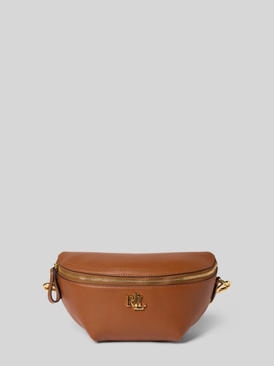 Lauren Ralph Lauren Heuptasje van runderleer met labelapplicatie, model 'MARCY' Cognac - 2