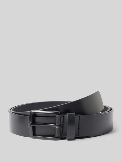 MCNEAL Ledergürtel mit Dornschließe Black 1