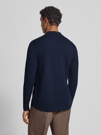 Christian Berg Men Strickjacke mit Knopfleiste Marine 5