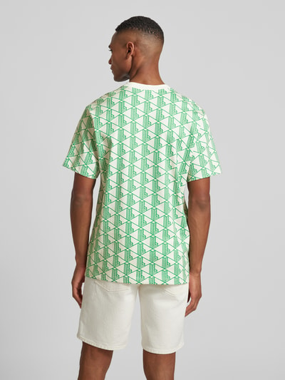 Lacoste T-Shirt mit Rundhalsausschnitt Gruen 5