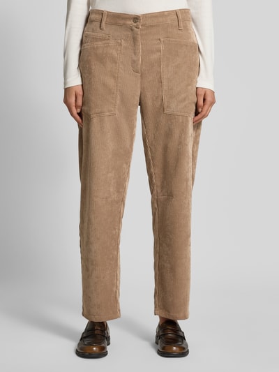 CAMBIO Barrel Fit Cordhose Modell 'OCEAN' Camel 4