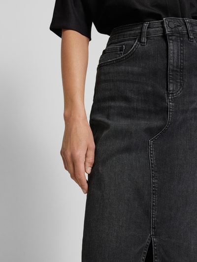 Smith and Soul Jeansrock mit Gehschlitz Black 3