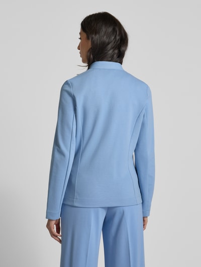 Tom Tailor Regular Fit Blazer mit Baumwoll-Anteil Hellblau 5