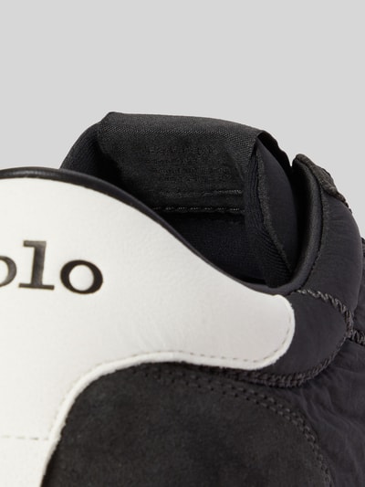 Polo Ralph Lauren Sneaker Low aus Rindsnappa mit Logo-Details Black 5