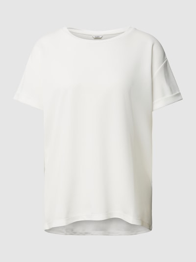 mbyM T-Shirt mit Rundhalsausschnitt Modell 'Amana' Offwhite 2