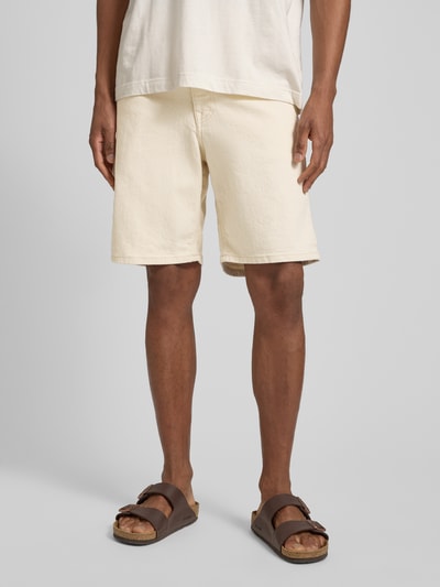 Selected Homme Regular Fit Jeansshorts aus Baumwoll-Mix Modell 'ALEX' Sand 4