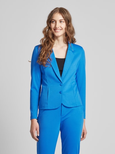 FREE/QUENT Blazer in unifarbenem Design Modell 'NANNI' Royal 4