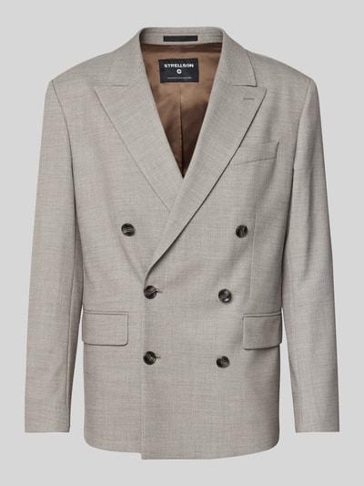 Strellson Slim Fit Anzugsakko mit Woll-Anteil Modell 'ASHTON5' Beige 2