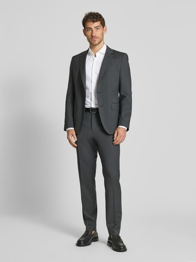 HUGO Slim Fit Business-Hemd mit Haifischkragen Modell 'Kason' Weiss 1