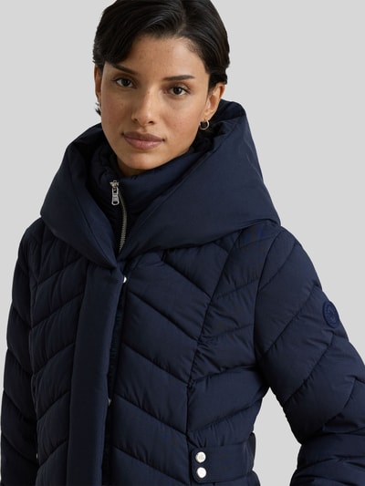 Lauren Ralph Lauren Gewatteerde mantel met capuchon Donkerblauw - 3