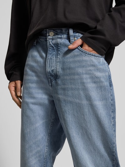 WON HUNDRED Flared Fit Jeans mit 5-Pocket-Design Modell "Genoa" Jeansblau 3