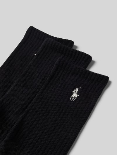 Polo Ralph Lauren Socken mit Logo-Stitching im 3er-Pack Black 2