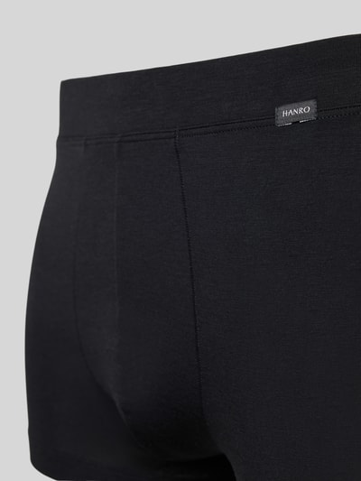 Hanro Boxershort met elastische band en labeldetail Marineblauw - 2