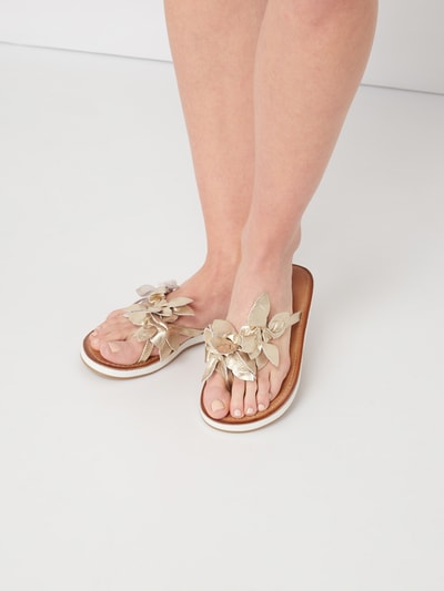 zehentrenner aus leder damen