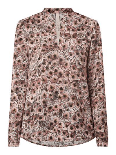 Marc Cain Blusenshirt mit Allover-Muster  Rosa 2