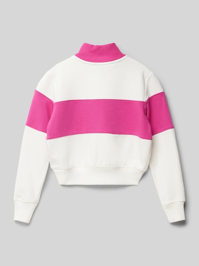 Polo Ralph Lauren Kids Cropped Sweatshirt mit Label-Print Pink 3