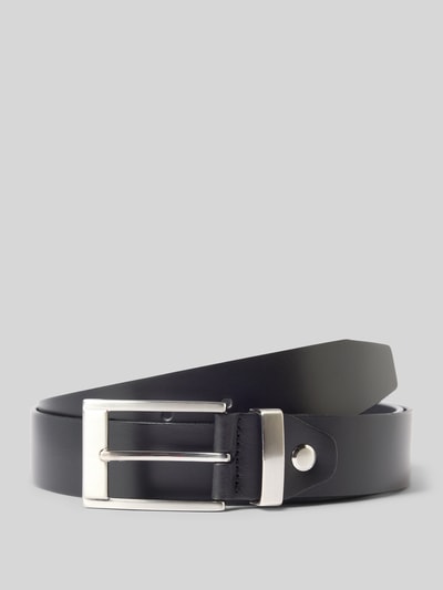 Montego Glattledergürtel mit Dornschließe Black 1