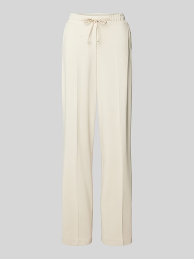 OPUS PANTS Wide Leg Stoffhose mit Eingrifftaschen Modell 'Macie' Offwhite 1