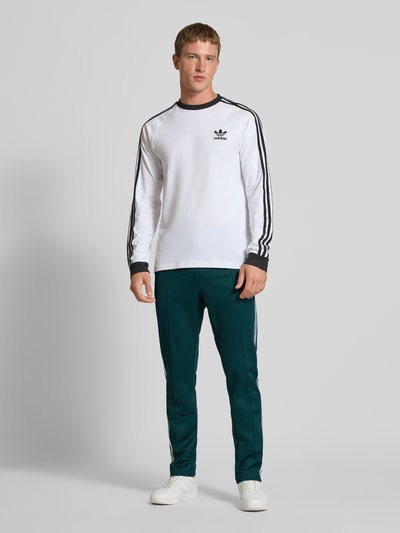 adidas Originals Sweatpants met elastische band en ritszakken Donkergroen - 1