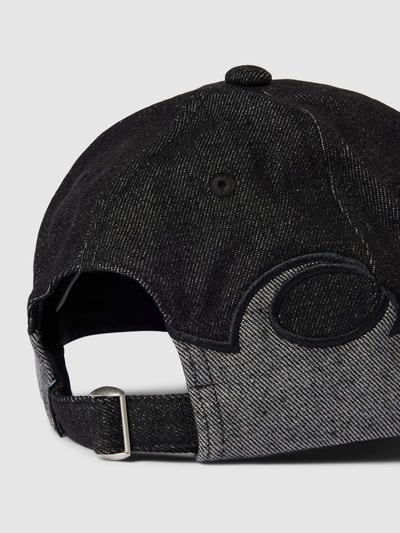 Review Basecap in Denim-Optik Black 3