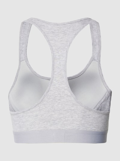 HUGO CLASSIFICATION Bralette met elastische band met logo Lichtgrijs - 3