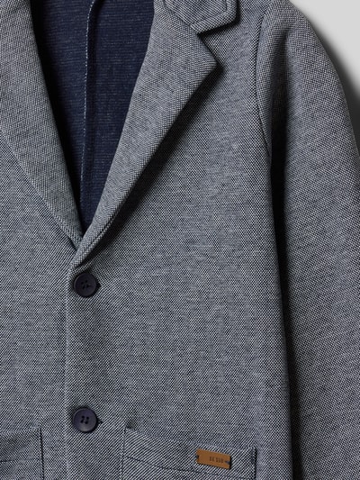 Blue Seven Blazer met labelpatch Marineblauw - 2