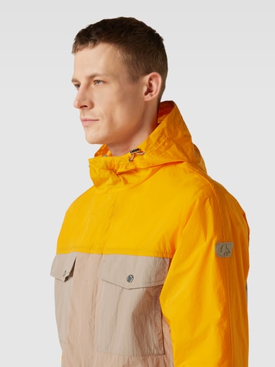 AlphaTauri Funktionsjacke mit Eingrifftaschen Modell 'OCOAS' Orange 3