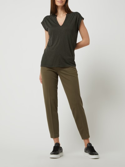 Esprit Collection Stoffen broek met stretch  Kaki - 1