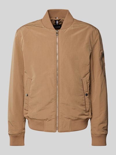 BOSS Jacke mit Reißverschlusstasche Modell 'Comber' Beige 2