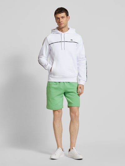 Lacoste Hoodie aus reiner Baumwolle Weiss 1