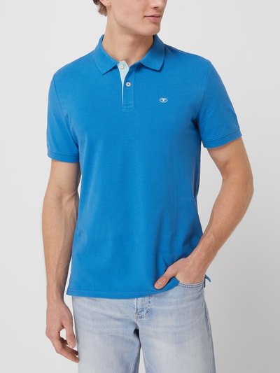 Tom Tailor Poloshirt mit Brand-Stitching Ocean 4