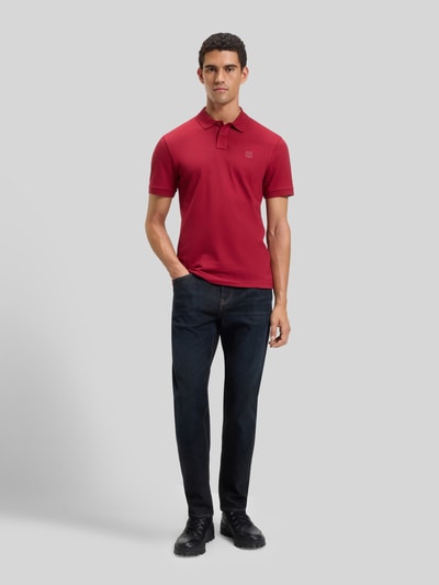 BOSS Orange Regular Fit Jeans aus Soft Motion Denim Modell 'MAINE' Dunkelblau 1