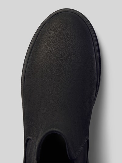 Copenhagen Chelsea boots van leer met treklus Zwart - 4